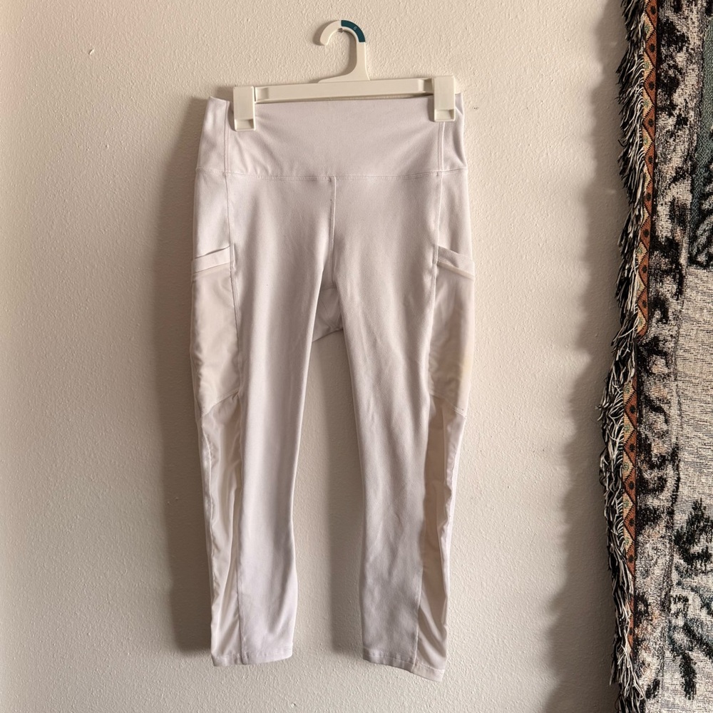 ▪️ Fabletics • BUNDLE of PowerHold Leggings in White & Black, 1 PureLuxe in Gray - Picture 2 of 15